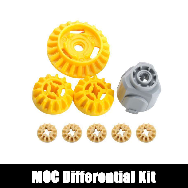 Lego Set Technic - 65414 69761 69762 6589 MOC Differential