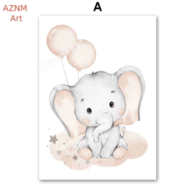 Elephant Balloon Rainbow Moon  - огляд і ціна Baby Nursery Kids