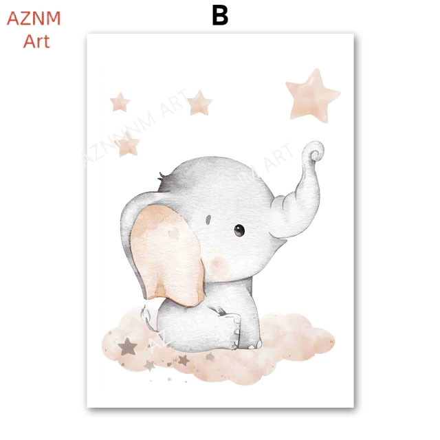 Elephant Balloon Rainbow Moon  - огляд і ціна Baby Nursery Kids