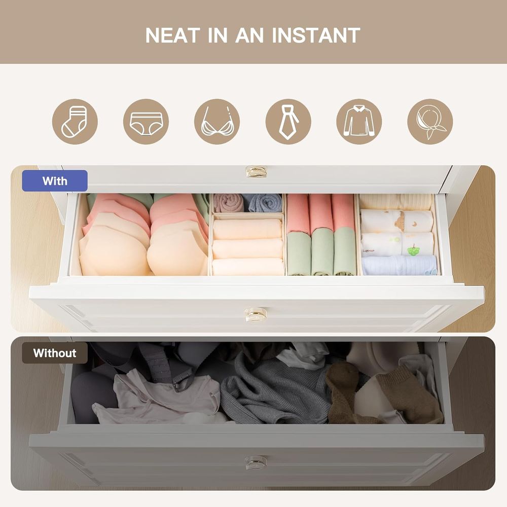 10 Pack Drawer Organizer for B - огляд і ціна Baby Nursery Drawers