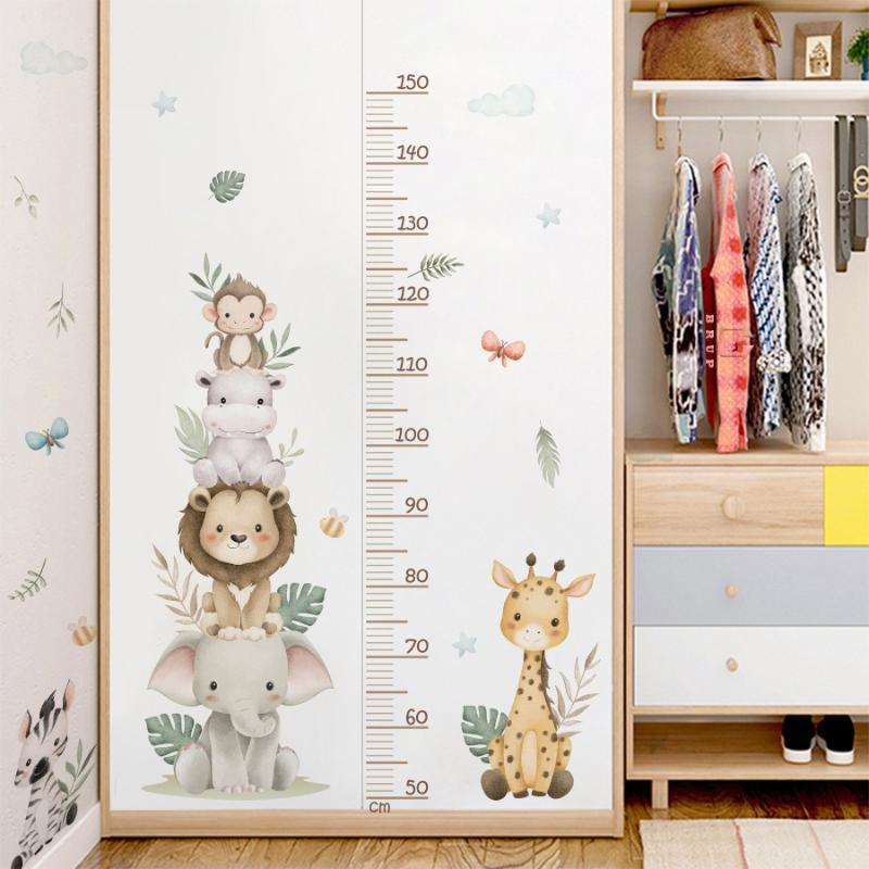 New Children's Growth Chart St - огляд і ціна Baby Nursery Jungle Animals