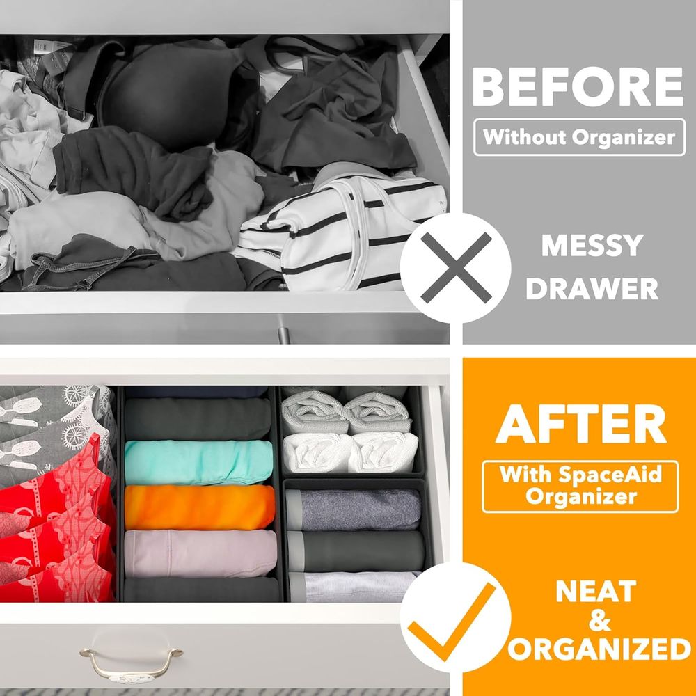 12 Pack Drawer Organizer Bins  - огляд і ціна Baby Nursery Drawers