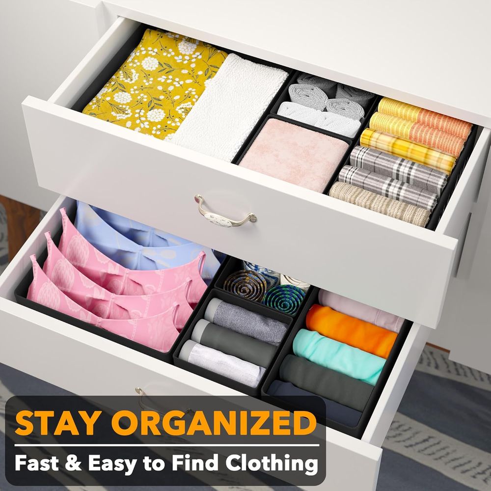 12 Pack Drawer Organizer Bins  - огляд і ціна Baby Nursery Drawers