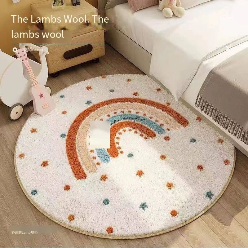 VIKAMA Cartoon Round Imitation - огляд і ціна Baby Nursery Rug