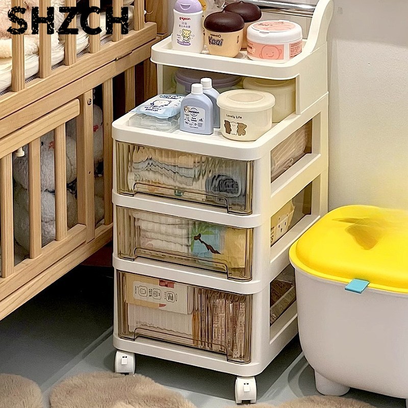 3-Tier Rolling Storage Cart Nu - огляд і ціна Baby Nursery Drawers