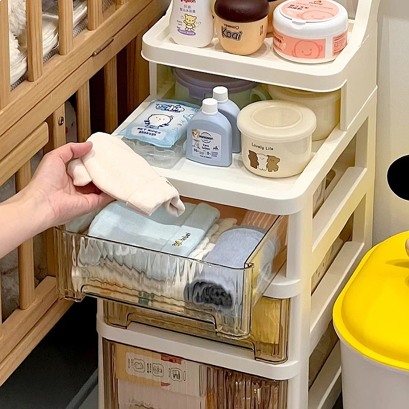 3-Tier Rolling Storage Cart Nu - огляд і ціна Baby Nursery Drawers
