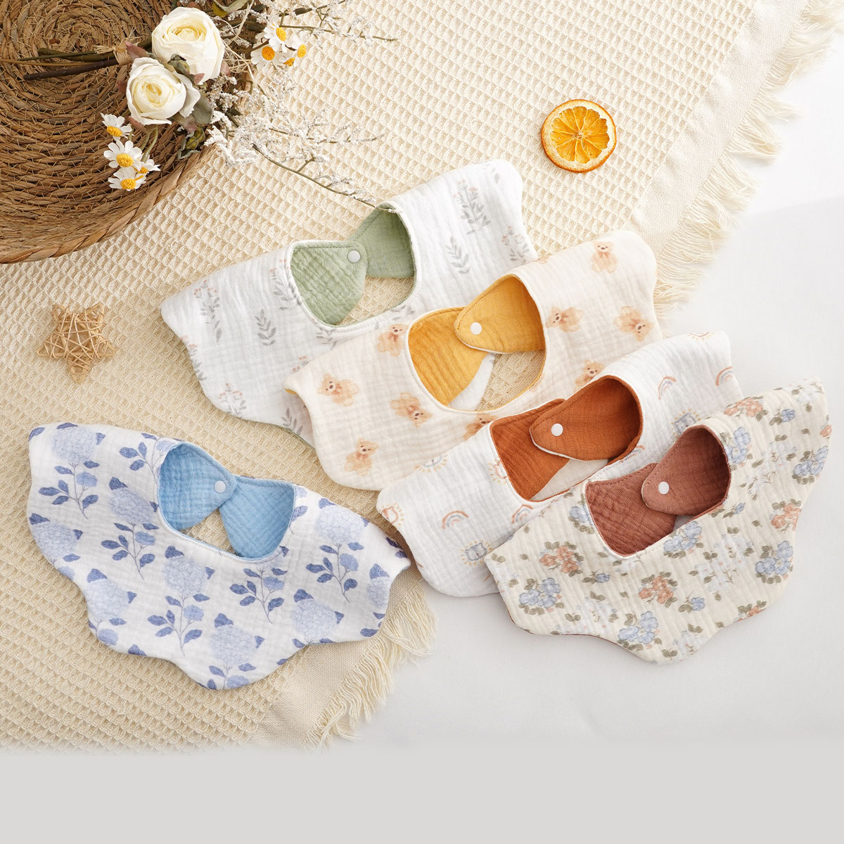 Happyflute 5 Pcs/Set Newborn B - огляд і ціна Baby Nursery Set