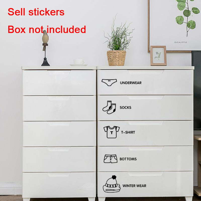 Kids' Room Organizer Stickers  - огляд і ціна Baby Nursery Drawers