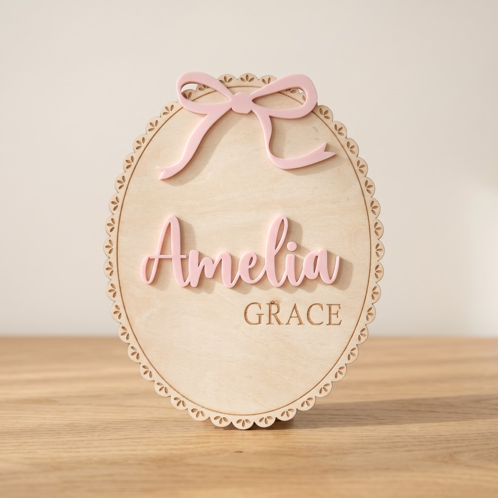 1Pc Custom Bow Lace Edge Baby  - огляд і ціна Baby Nursery Kids