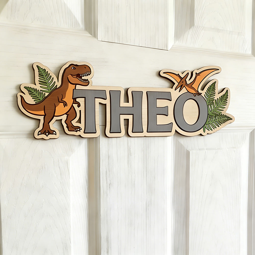 Personalized Dinosaur Name Sig - огляд і ціна Baby Nursery Kids