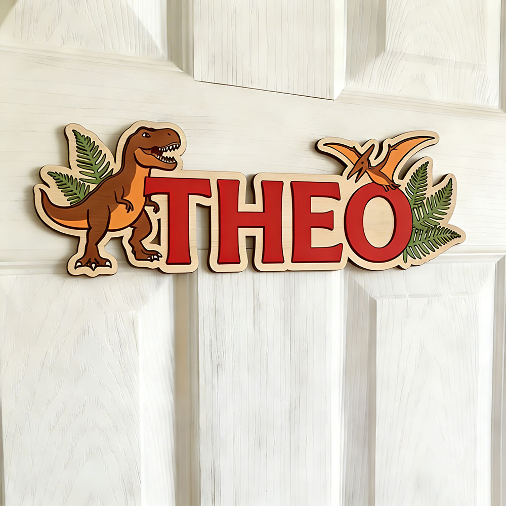 Personalized Dinosaur Name Sig - огляд і ціна Baby Nursery Kids