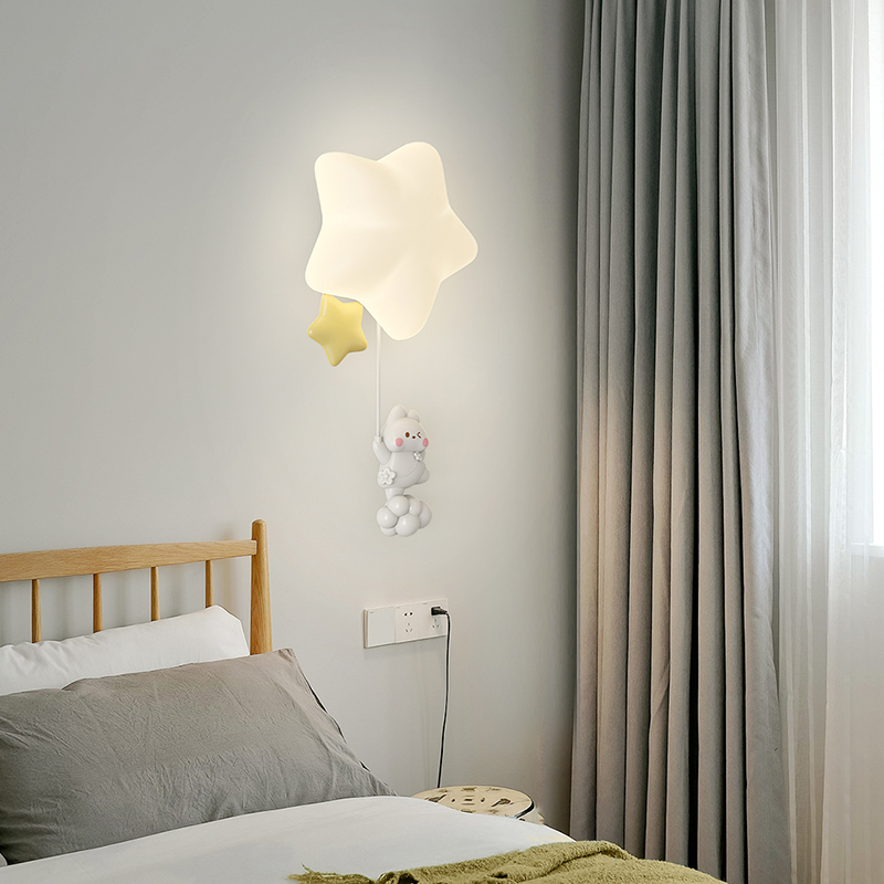 Romantic Star Wall Lamp For Nu - огляд і ціна Baby Nursery Wall Lights