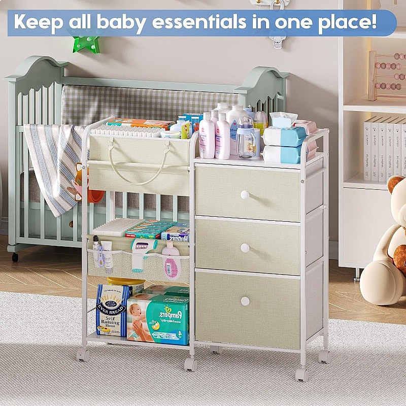 Large Capacity Baby Diaper Org - огляд і ціна Baby Nursery Drawers