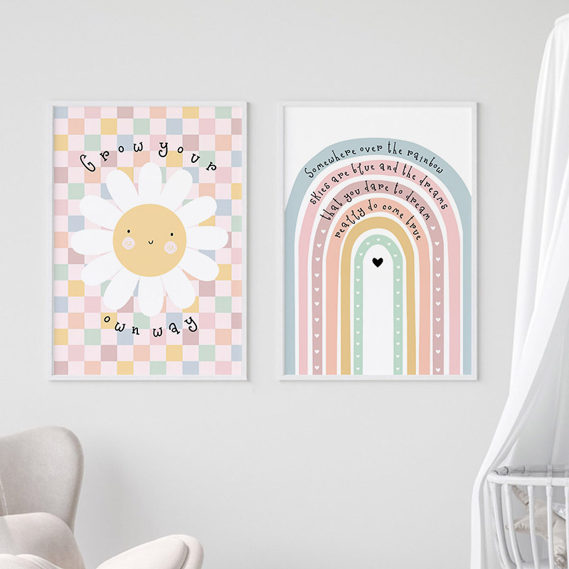 Sun Flower Rainbow Cloud Heart - огляд і ціна Baby Nursery Kids
