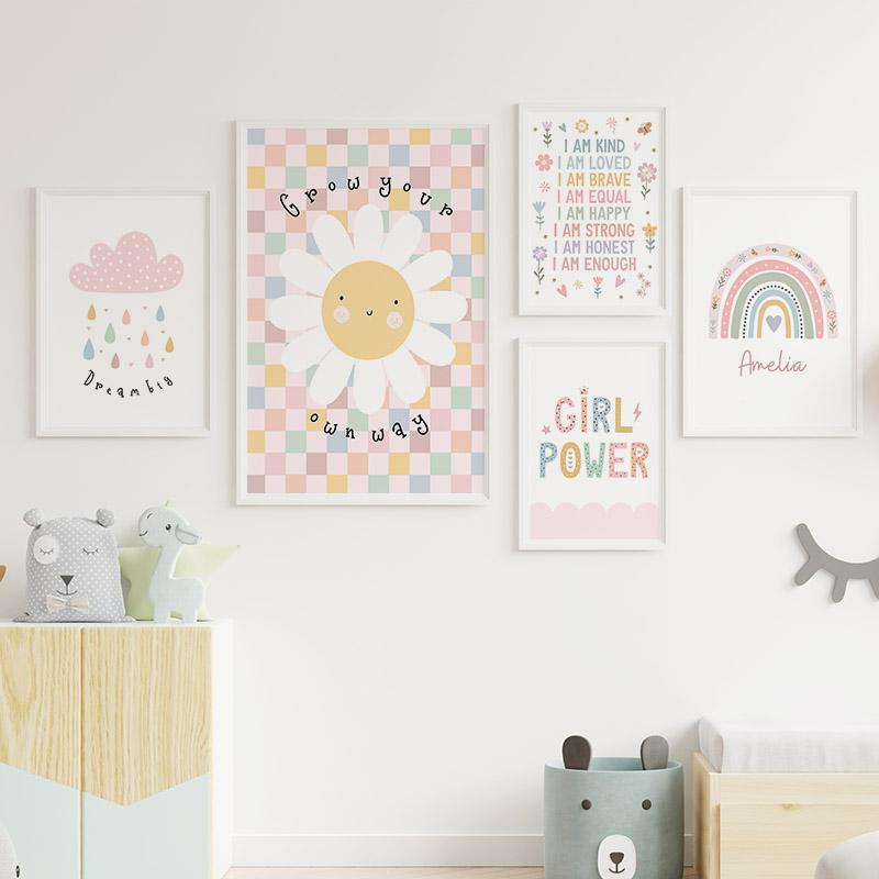 Sun Flower Rainbow Cloud Heart - огляд і ціна Baby Nursery Kids